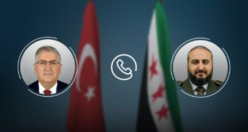 Bakan Güler, Suriyeli mevkidaşı Ebu Kasra ile görüştü