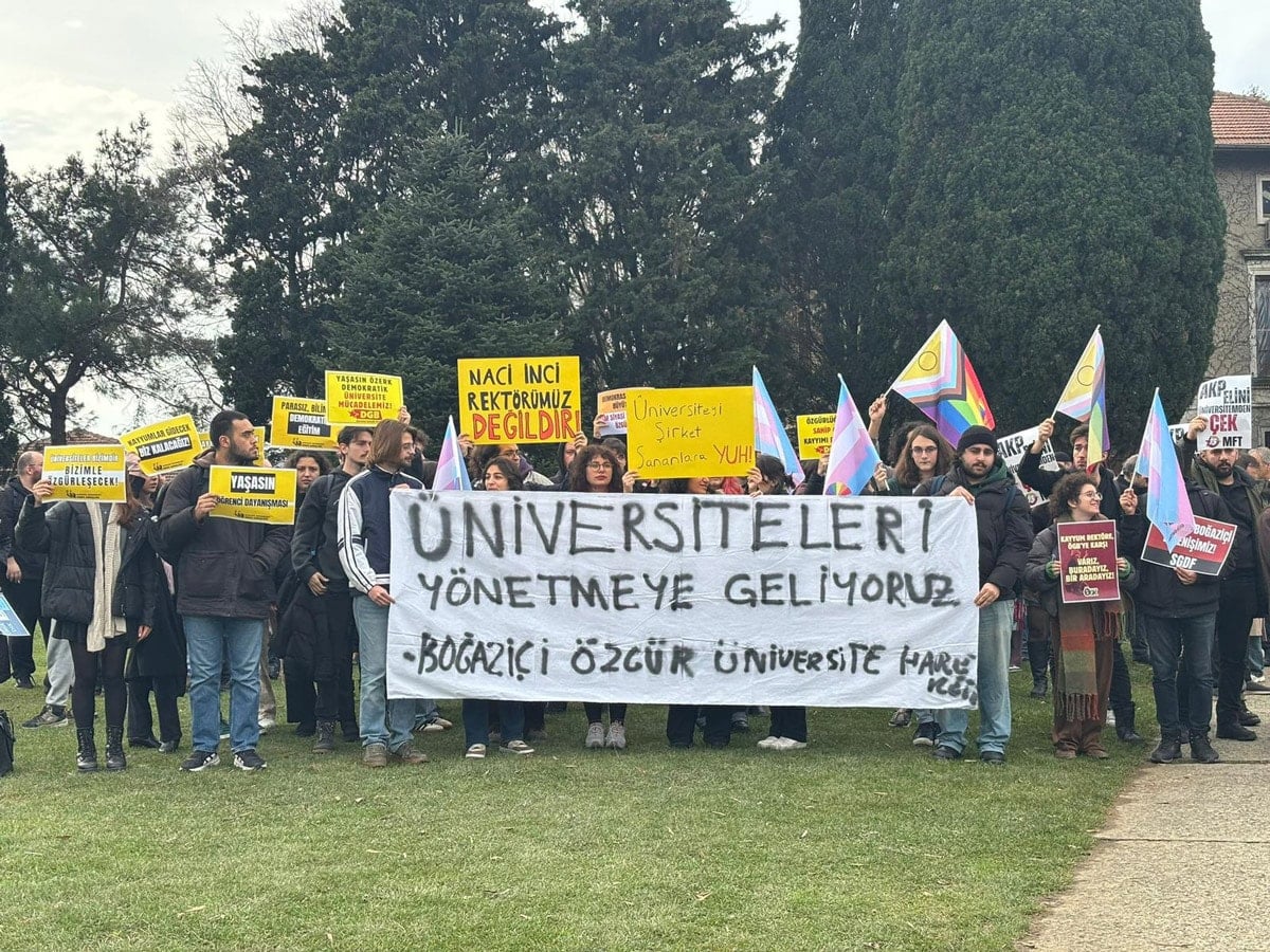 Boğaziçi direniyor: 1230. nöbet