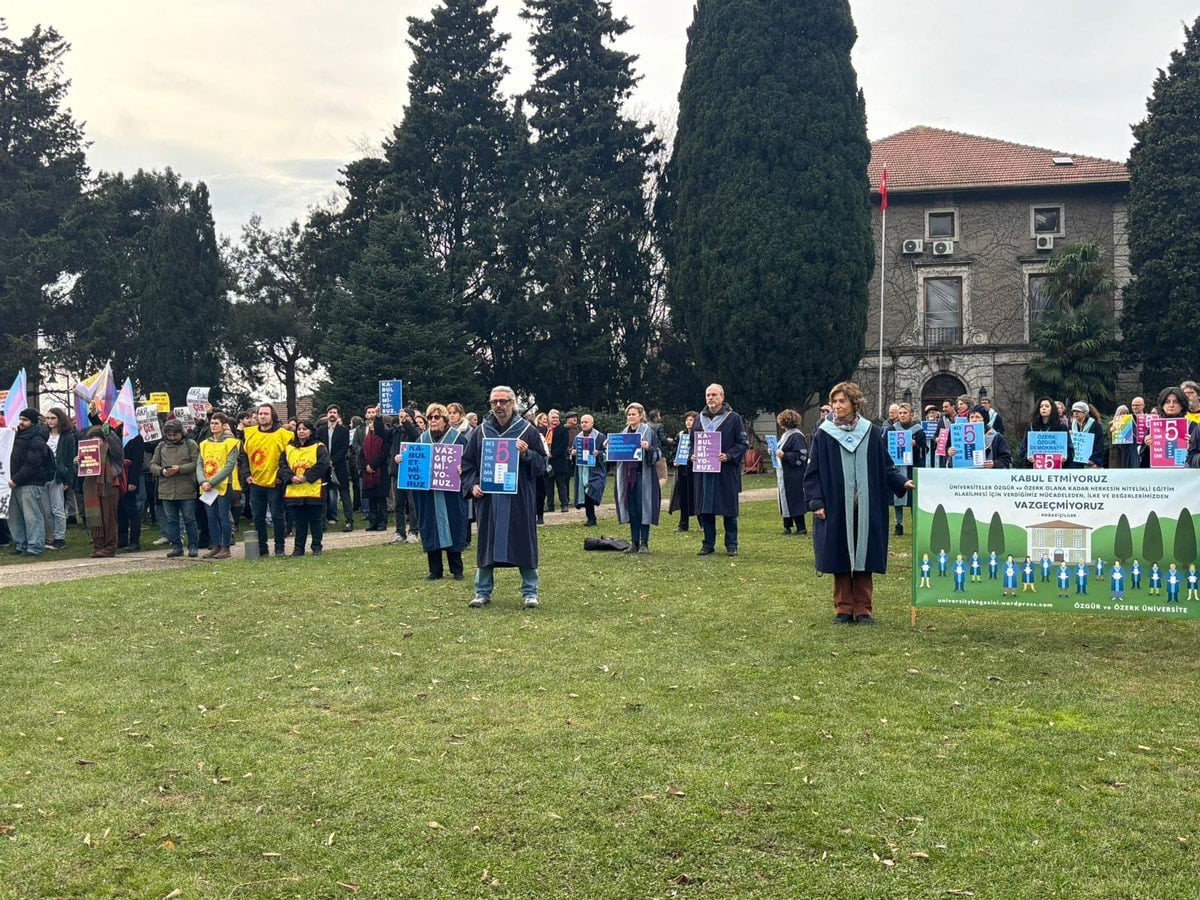 Boğaziçi direniyor: 1230. nöbet