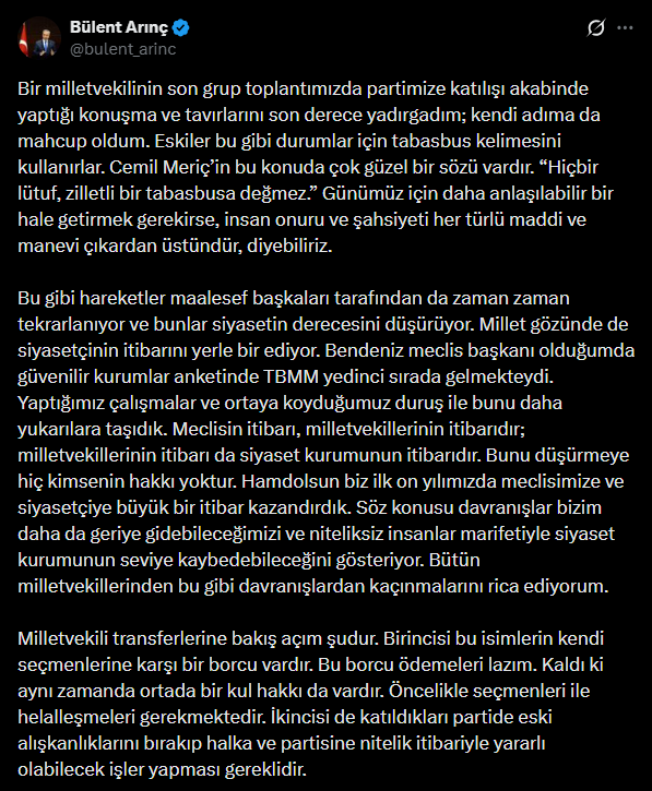 Erdoğan'a asker selamı vermişti! AKP'li Arınç o isme ateş püskürdü 1 Erdoğan'a asker selamı vermişti! AKP'li Arınç o isme ateş püskürdü