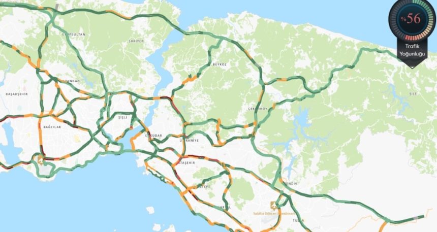 İstanbul’da okullar tatil edildi, haftanın ilk günü yollar boş kaldı