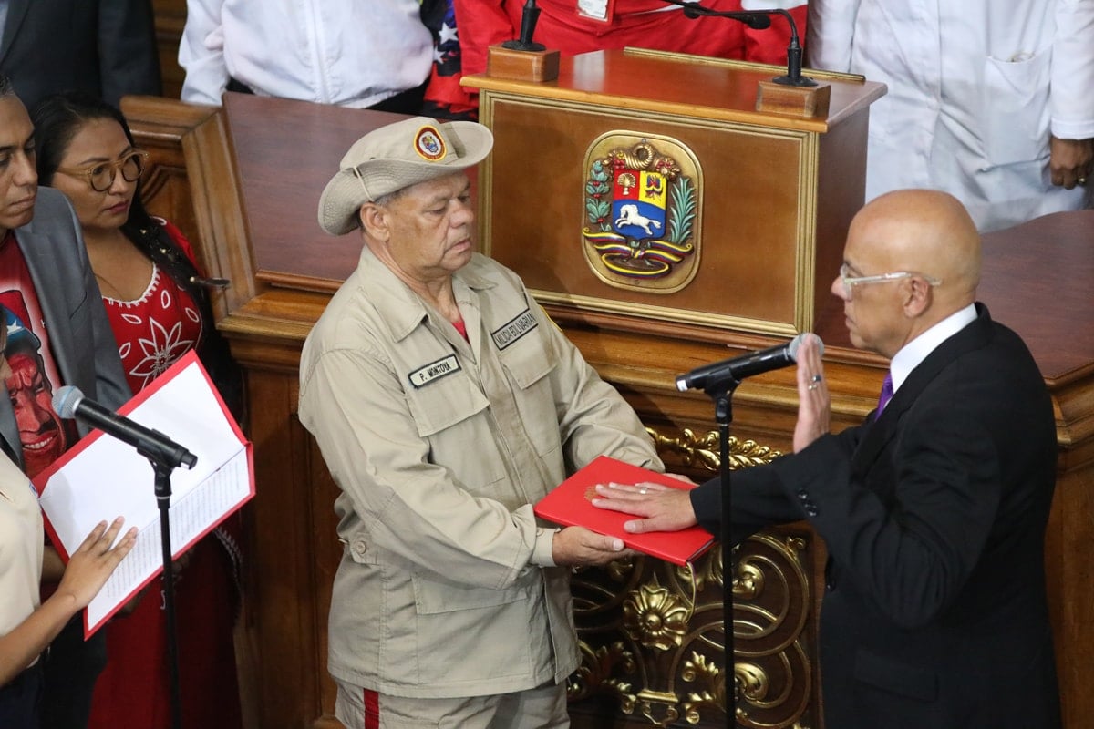 Jorge Rodriguez, yeniden Venezuela Meclis Başkanı seçildi