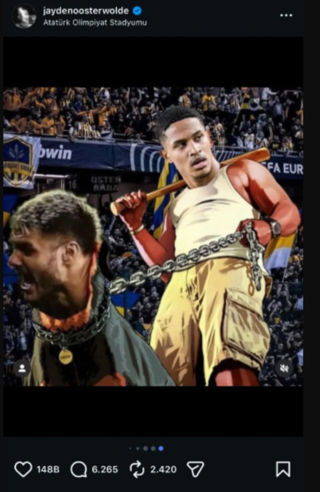 Osterwolde'nin Icardi paylaşımı kavga çıkartır