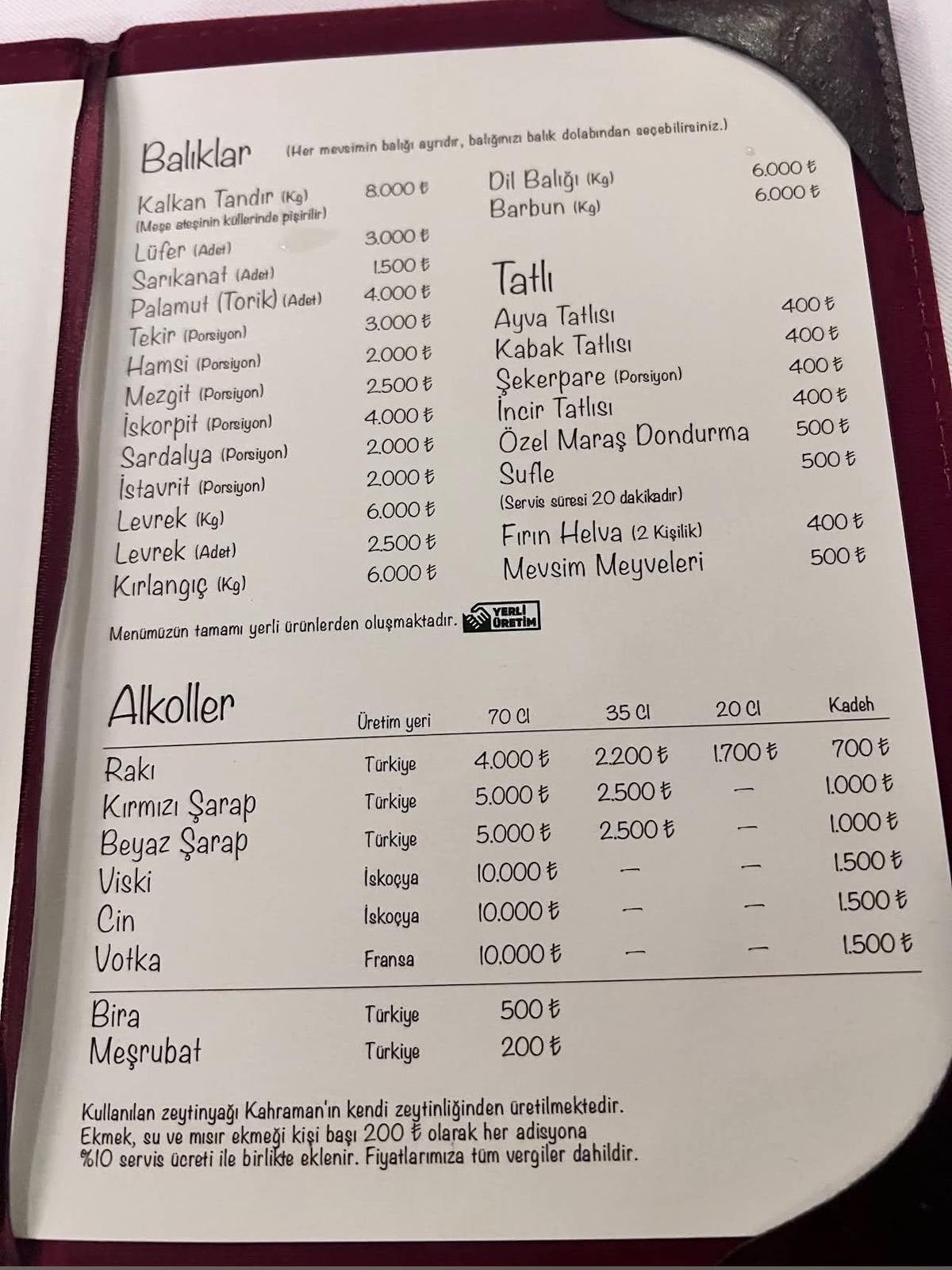 Rahmi Koç'un gediklisi olduğu balıkçının fiyatları sosyal medyayı karıştırdı