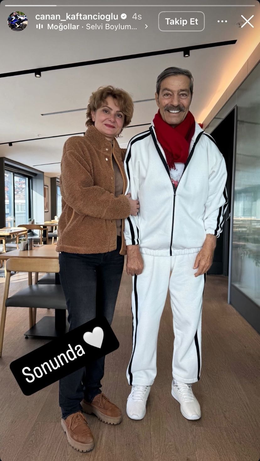 Usta oyuncu Kadir İnanır, aylar sonra ilk kez ayakta