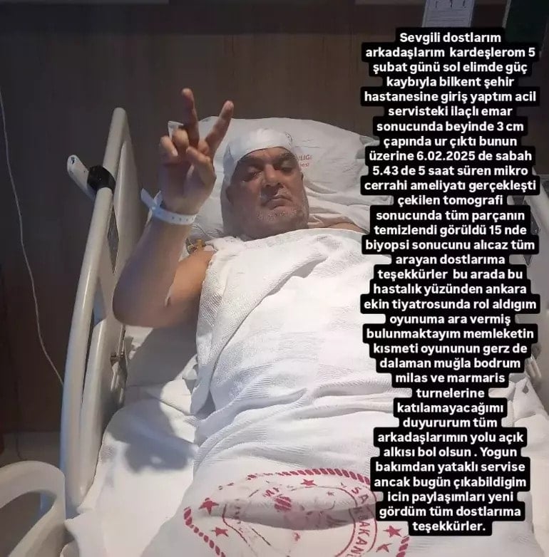 Usta oyuncu Koray Ergun hayatını kaybetti 1 Usta oyuncu Koray Ergun hayatını kaybetti